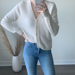 Cream Wilfred Cardigan